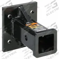 BUYERS PRODUCTS Bolt-On Receiver Tube: 2 in Compatible Hitch Size, 5/8 in Inside Dia, Carbon Steel (MPN 1804055). Key specifications — Brand: BUYERS PRODUCTS; Material: Carbon Steel.