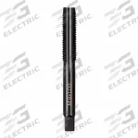 MILWAUKEE Straight Flute Tap: M9x1 Metric, 2B, 4 Flute, Plug Chamfer, Black Oxide Carbon Steel (MPN 49-57-5149)