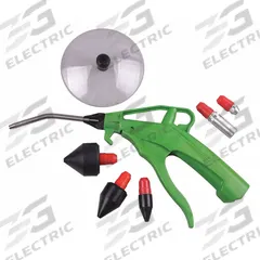 SPEEDAIRE Air Gun Kit: Pistol-Grip Grip, Polyoxymethylene, 1/4 in Female NPT, 1 Nozzle(s), Straight (MPN 52KD67). Key specifications — attr1328526: Polyoxymethylene; attr1328500: Chip Shield; attr1328508: SPEEDAIRE; attr1328515: Yes; attr1328533: No.