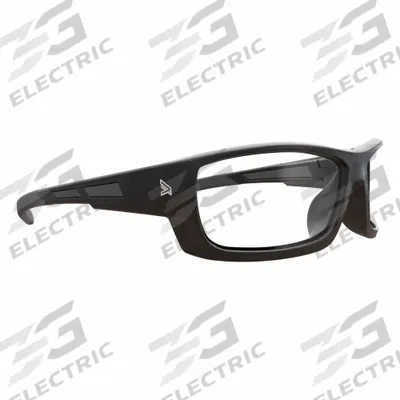 EDGE EYEWEAR Safety Glasses: Clear Lens, Full-Frame, Metal Detectable/X-Ray Detectable - Padded Comfort-Fit Safety Glasses