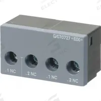 SIEMENS Compact Auxiliary Switch: 1NO/1NC, Front Mount, Front-Mounted (MPN 3RA6913-1A). Key specifications — Brand: SIEMENS; Compatible with Series: SIRIUS 3RA6 Compact Starters.