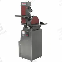 JET Belt and Disc Sander: For Metal, 230 V, Single-Phase, 1 1/2 hp, 6 in x 48 in Belt, 12 in Disc (MPN 414552). Key specifications — attr564072: Single-Phase; attr650959: Metal; attr564036: JET.