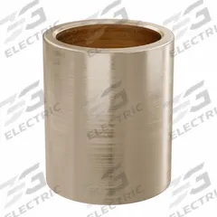 Sleeve Bearing: Bronze, SAE 841, 20 mm Bore, 25 mm OD, 30 mm Lg, 49,938 lb/sq in-fpm Max PV, 5 PK (MPN AAM2025-30B). Key specifications — System of Measurement: Metric; Material Grade: SAE 841; Brand: OILITE.