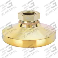 LEVEL-IT Female-End Leveling Mount: Swivel Boltless, Steel, M10 Thread Size, 32 mm Base (MPN MT-SW1). Key specifications — Finish: Yellow Zinc-Plated; Load Capacity: 1,700 kg.