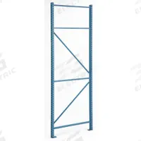 STEEL KING Pallet Rack Upright: Teardrop, 16 ft Overall Ht, 42 in x 3 in, Blue, 16 ga Upright Gauge (MPN RTFBP042192F01PB). Key specifications — Color: Blue; Brand: STEEL KING.