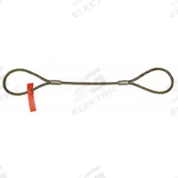 Sling,Wire Rope,20 Ft L,Vert Cap 1000 lb (MPN 14EZEEX20). Key specifications — Brand: LIFT-ALL; Rope Coating Type: Galvanized; Sling Material: Steel; Source of Supply: Made in USA.