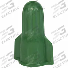 3M Twist-On Wire Connectors: Green, Wire Sizes 14 AWG – 10 AWG, 600 V, 500, PK (MPN SG-G BAG). Key specifications — Brand: 3M; Maximum Wire Combination: (3) 10 AWG; Manufacturer Part Number: SG-G BAG; Minimum Wire Combination: (3) 14 AWG.