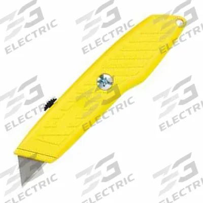 PACIFIC HANDY CUTTER, INC Utility Knife: 6 in Overall Lg, Steel Std Tip - Retracting Utility Knives
