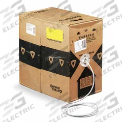 GENSPEED Category Cable: 100 ft Cable Lg, 24 AWG, Riser, Blue, PVC, Std, 5133299E, 5e, Unshielded. Key specifications — Conductor Gauge: 24 AWG; Jacket Material: PVC; Brand: GENSPEED; Pairs Separation: Standard.
