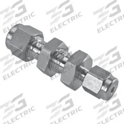 HAM-LET Compression Fitting Adapter: 3/8 in OD x 1/4 in OD Fitting Size - Double-Ferrule Stainless Steel Fittings