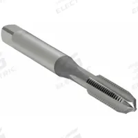 OSG Straight Flute Tap: #12-28 UNF, H1 / 2B-3B, 4 Flute, Plug Chamfer, High Speed Steel (MPN 1005800)