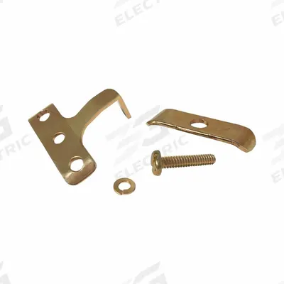 ANDERSON POWER PRODUCTS Self Attaching Cable Clamp: 990G2-BK, For SB/SBS Series, Silver - Anderson Power Connector Hardware & Accessories