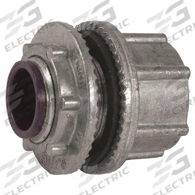 RACO Rigid/IMC Hub: 4 in Trade Size, 2 9/16 in Overall Lg, Zinc - Hubs (Myers) for RMC & IMC Conduit