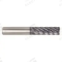 APPROVED VENDOR Corner Radius End Mill: Carbide, AlTiN Coated, 5 Flute, 3/8" Mill Dia, 5/16" LOC (MPN 205302)