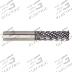 APPROVED VENDOR Corner Radius End Mill: Carbide, AlTiN Coated, 5 Flute, 3/8" Mill Dia, 5/16" LOC (MPN 205302)
