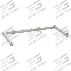 NEW AGE INDUSTRIAL U-Brace: 42 in x 20 in x 2 in, 13 ga, Aluminum, Unfinished, Silver (MPN 2042UB). Key specifications — Material: Aluminum; Brand: NEW AGE INDUSTRIAL; Finish: Unfinished; Color: Silver.
