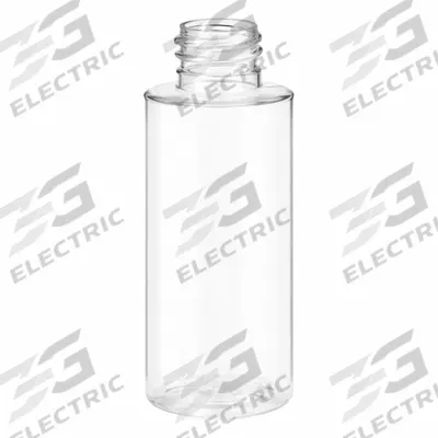 QORPAK General Purpose Bottle: PVC, 8 fl oz, 240 mL, Colorless - PVC Narrow Mouth Round Lab Bottles