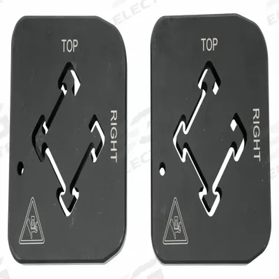 WILTON Blades: (2) Identical Blades, For 2 1/8 in Strut Wd - Dies for Strut Shears