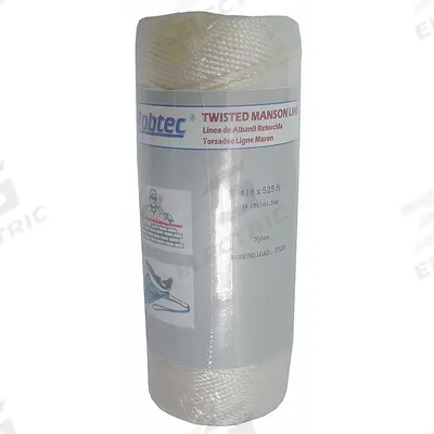 APPROVED VENDOR Twine: Twisted, 25 lb Working Load Limit, Spool, 1/16 in Dia - Light-Duty Twine