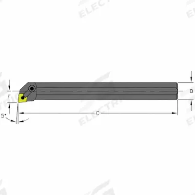 ULTRA-DEX USA Indexable Boring Bar: S20S MCLNL4 (MPN 957-000-406) - Indexable Boring Bars