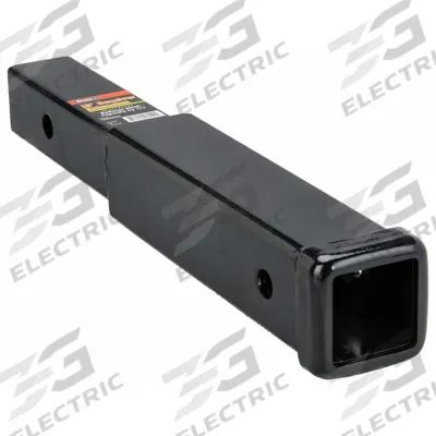 BUYERS PRODUCTS Hitch Receiver Extension: 12 in Overall Lg, 2 1/4 in Overall Wd, 2 1/4 in Ht (MPN 1804005) - Fleet and Vehicle Maintenance