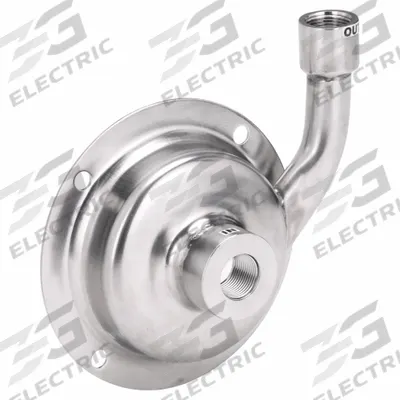 Dayton Centrifugal Pump Head: Centrifugal Pump Head, 56J NEMA, 1/2 hp Max. Horsepower - Straight Centrifugal Pump Heads