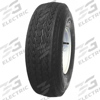 HI-RUN Trailer Tire: Street Tire and Wheel Assembly, 12X4 4-4 Tire Size, Trailer Tire - Street Tire & Wheel Assembly