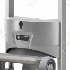 MAGLINER Battery Pack: 4 5/8 in Overall Ht, 4 5/8 in H x 4 7/8 in W, 10 7/8 in Overall Lg, Gray (MPN 35104). Key specifications — Features: Lithium Battery Pack - Powered Stair Climbing Hand Truck; Compatible Grainger Part Number: 407ZK0; Manufacturer Part Number: 35104; Accessory Type: Battery Pack; Compatible with Product Type: Magliner Lithium Power Stair Climbing Hand Trucks.