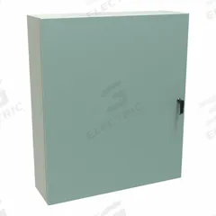 HAMMOND Electrical Enclosure: Steel, 42 in x 36 in x 10 in, NEMA 12/3R/4, Solid Cover, Hinged (MPN EN4SD423610GY). Key specifications — Closure Method: Latches; Brand: HAMMOND; Knockouts: Not Included.