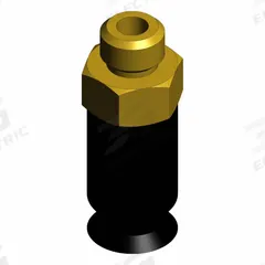 SMC Vacuum Pad: Flat, M5 x 0.8, 6 mm Pad Dia, NBR, Black, 50, 20 mm Pad Ht, ZPT (MPN ZPT06UN-A5). Key specifications — attr1019101: ZPT06UN-A5; attr1019103: SMC; attr1019107: 50.