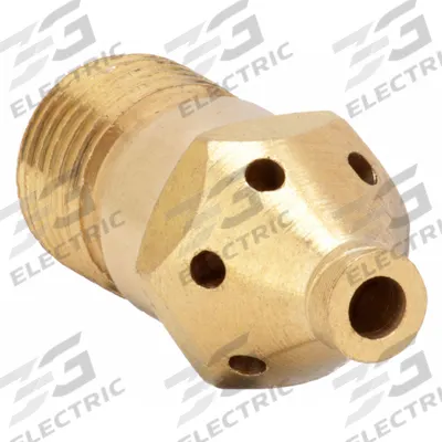 BRECO Air Gun Nozzle: For BG2B5, Brass, 15/16 in Extension Lg, 1/8 in Male NPT Thread Size - Breco Air Gun Nozzles