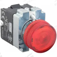 DAYTON Pilot Light: 22 mm Panel Mounting Size, Red, LED, 120 V AC Max Volt Rating (Supply) (MPN 30G222). Key specifications — Series: Dayton; Brand: DAYTON; Includes Push-To-Test: No Push-To-Test Included.