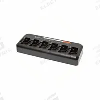 MOTOROLA Multi-Unit Charger: Fits Motorola, For CP Series, 6 Radios Charged, 110 V AC, PMLN6597. Key specifications — Brand: MOTOROLA; Compatible Radio Series: CP; Product Type: Multi-Unit Charger.