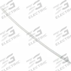 3M Heat Shrink Tubing: 0.5 in I.D. Before Shrinking, 0.25 in I.D. After Shrinking, 6 in Lg, 100 PK (MPN MFP-1/2"-Clear PK100). Key specifications — Color: Clear; Brand: 3M.