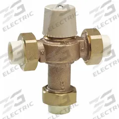 WATTS Thermostatic Mixing Valve: 1 in Inlet Connection Size, 1 in Outlet Connection Size (MPN 0006271). Key specifications — Brand: WATTS.