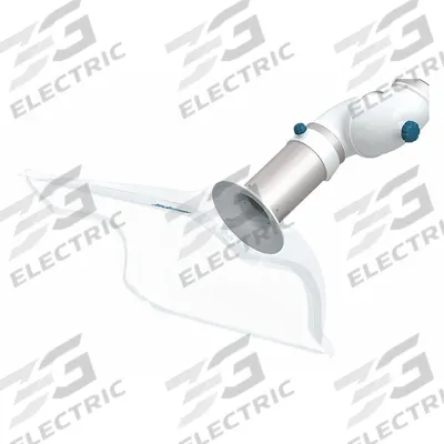 INSTOCK Combi Hood: 18 in Overall Lg, 15 in Overall Wd, PETG - Exhaust Snorkels & Arms