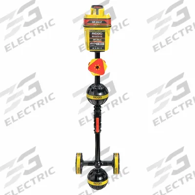 RIDGID Utility Locator: 16 Hz_33 Hz_512 Hz Sonde Freq, 2 3/10 in Display Size - Pipe Locators