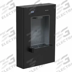 SLOAN Bottle Filling Station: On-Wall, Non-Refrigerated, Galvanized Steel, Black, 19 in Overall Wd (MPN DRS100-UNFIL-UNREF-BLK). Key specifications — Housing Material: Galvanized Steel; Brand: SLOAN; Chilling Capacity: Non-Refrigerated.