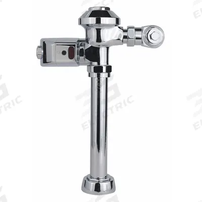 AMTC VALVE Automatic Flush Valve: Hybridflush, 1.1 gpf Gallons per Flush, Battery - Toilet Automatic Flush Valves