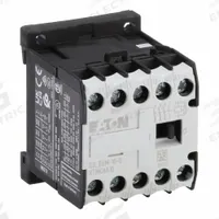 EATON Miniature IEC Magnetic Contactor: Non-Reversing, 3 Poles, 3NO Contacts, 6 A, 24V DC Coil (MPN XTMC6A10TD). Key specifications — attr945107: EATON; attr972381: Yes.