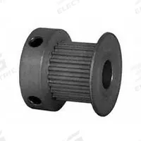 DAYTON Timing Pulley: Modified Curvilinear, Fixed, For GT Timing Belt Section, For 9 mm Belt Wd (MPN 22-2P09-6CA3). Key specifications — Brand: DAYTON; Finish: Clear Anodized; For Belt Series: Powerhouse®.