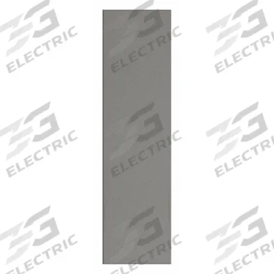 ASI GLOBAL PARTITIONS Partition Column: Plastic Polymer, Pebble, Charcoal, 82 in Ht, 22 in Wd - Pilasters for Bathroom Partitions