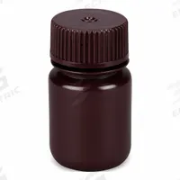 GLOBE SCIENTIFIC Dispensing Bottle: HDPE, 30 mL, 1 fl oz, Closure Included, Amber, 28 mm, Unlined (MPN 7510030AMBKS). Key specifications — Brand: GLOBE SCIENTIFIC; Graduated: No; Body Color: Amber.