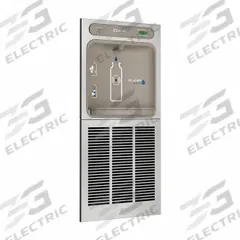ELKAY Bottle Filler: On-Wall, 8 gph @ 50°F, Stainless Steel, Silver, Stainless, 40 7/8 in Overall Ht (MPN LZWSGRN8K). Key specifications — Housing Material: Stainless Steel; Housing Finish: Stainless; Brand: ELKAY; Chilling Capacity: 8 gph @ 50°F.