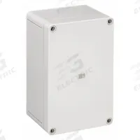 RITTAL Enclosure: Fiberglass Reinforced Polycarbonate, 7 in x 10 in x 4 in, NEMA 4X, Solid Cover (MPN 9520000). Key specifications — Brand: RITTAL; Closure Method: Screws; Enclosure Material: Fiberglass Reinforced Polycarbonate; Knockouts: Not Included.