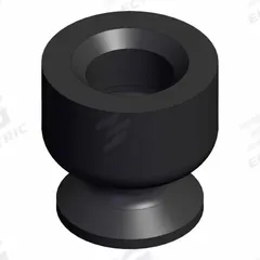 SMC Pad Unit: Flat, w/o Adapter, 2 mm Pad Dia, NBR, Black, 50, 3 mm Pad Ht, ZP3 (MPN ZP3-02UN). Key specifications — attr1019101: ZP3-02UN; attr1019103: SMC; attr1019107: 50.