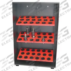 HUOT CNC Wall Tree Locker: For BT40/CAT40/NMTB40 Taper, 54 Compartments (MPN 55741). Key specifications — attr1032809: HUOT; attr1036347: 55741.
