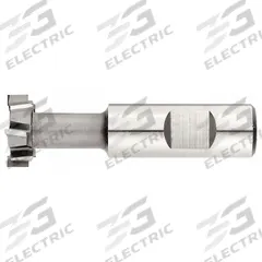 KEO T-Slot Milling Cutter: High Speed Steel, Staggered Tooth, For 1/2" T-Slot Bolt (MPN 964-000-040)