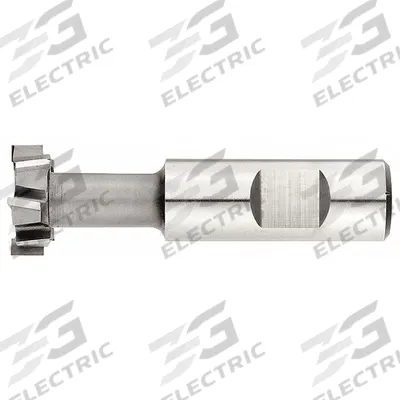 KEO T-Slot Milling Cutter: High Speed Steel, Staggered Tooth - Fast-Cutting High-Speed Steel T-Slot Milling Cutters