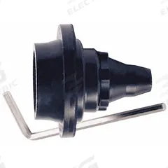 SLOAN Guide Bushing Assembly Kit: Toilets/Urinals, Plastic/Rubber (MPN EBV505A). Key specifications — Product Type: Guide Bushing Assembly Kit; Brand: SLOAN; Compatible Series: EBV550A; Material: Rubber.